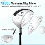 Tangkula Women's 9/10 Piece Golf Club Set Right Hand