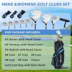 XDriveMax 10-Piece Golf Club Set for Everyone