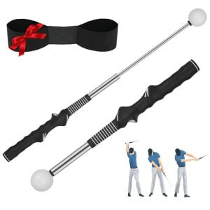 FODESAN Portable Golf Swing Trainer for Right-Handed Players