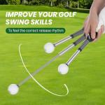 FODESAN Portable Golf Swing Trainer for Right-Handed Players