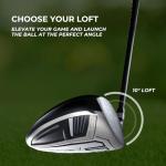 Speed Titanium Golf Driver with Lightweight Graphite Shaft