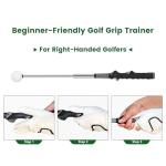 FODESAN Portable Golf Swing Trainer for Right-Handed Players