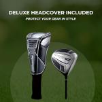 Speed Titanium Golf Driver with Lightweight Graphite Shaft