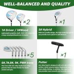 XDriveMax Complete Golf Clubs Set with Bag