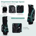 Tangkula 12-Piece Men's Golf Club Set Right Hand