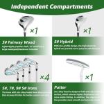 XDriveMax 8-Piece Golf Club Set with Stand Bag