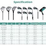 Tangkula 12-Piece Men's Golf Club Set Right Hand