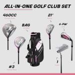Precise AMG Women's Golf Club Set with Bag