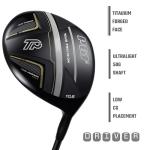 PGF Men's Complete 17-Piece Golf Club Set