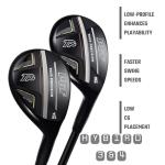 PGF Men's Complete 17-Piece Golf Club Set