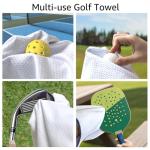 WUUCKOO Funny Pink Golf Towel for Women
