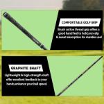 MAZEL Right-Handed Titanium Golf Driver 460CC