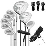 XDriveMax 10-Piece Golf Club Set with Stand Bag