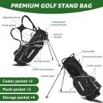 XDriveMax 10-Piece Golf Club Set with Stand Bag