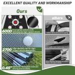 KLAODOT Golf Net and Practice Mat Combo 10x7FT