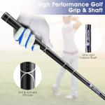 Men's Complete Golf Club Set with Driver and Irons
