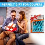 100 Pack of 3-1/4" Durable Plastic Golf Tees