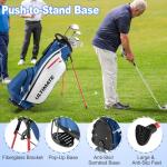 Tangkula 10-Piece Golf Club Set for Everyone