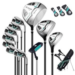 Tangkula 12-Piece Men's Golf Club Set Right Hand
