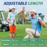 Two-Pack Adjustable Golf Putters for Everyone