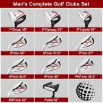 KVV Premium 11-Piece Men's Golf Club Set
