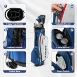 Men's Complete Golf Club Set with Bag