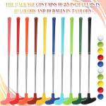 Libima 10 Pack Junior Mini Golf Putters & Balls