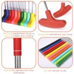 Libima 10 Pack Junior Mini Golf Putters & Balls