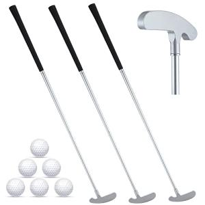 Wettarn 3-Piece Golf Putter Set with Practice Balls