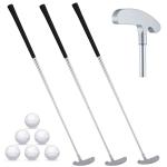 Wettarn 3-Piece Golf Putter Set with Practice Balls