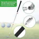 Beginner Right-Handed Golf Putter Set with Balls