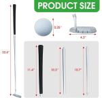 Beginner Right-Handed Golf Putter Set with Balls