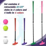 Hiboom Mini Golf Putter Set with Balls