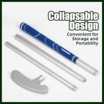 FUNGREEN 2PCS Foldable Two-Way Putter Club