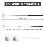 Asyxstar Versatile 33" Golf Putter with Practice Balls