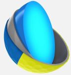 Srixon Q-Star Tour Divide Golf Ball, Blue