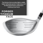 PGF Labs Gold Tour Titanium Forged Driver for Ladies