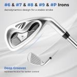 Goplus 9-Piece Complete Golf Club Set for Men