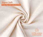 Luxury Cotton Dust-Proof Drawstring Pouches (Set of 3)