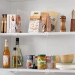HBlife Luxury Acrylic Organizer Shelves Set of 6