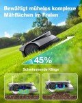 ECOVACS GOAT G1-800 Mähroboter mit GPS und 16 Zonen