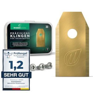RASENWERK® Ersatzmesser für Mähroboter - 30 Stk