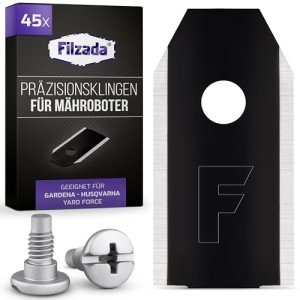 Filzada® 45x Ersatzmesser für Mähroboter