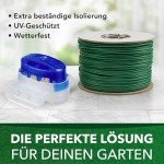 Mähroboter Erweiterungsset: Kabel, Haken und Erdnägel