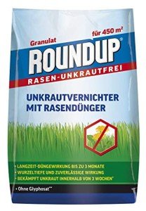 Roundup 2in1 Rasendünger & Unkrautvernichter, 9 kg