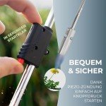 Magnum Unkrautbrenner mit 4 Gaskartuschen
