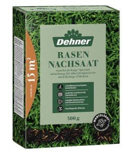 Dehner Rasen-Nachsaat, 300g für 25 m²