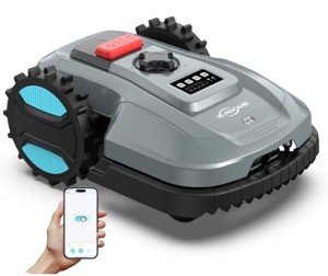 YARDCARE E400 Mähroboter mit App-Steuerung und Regensensor
