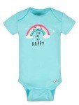 Gerber Baby 8-Pack Cloud Short Sleeve Bodysuits