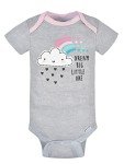 Gerber Baby 8-Pack Cloud Short Sleeve Bodysuits